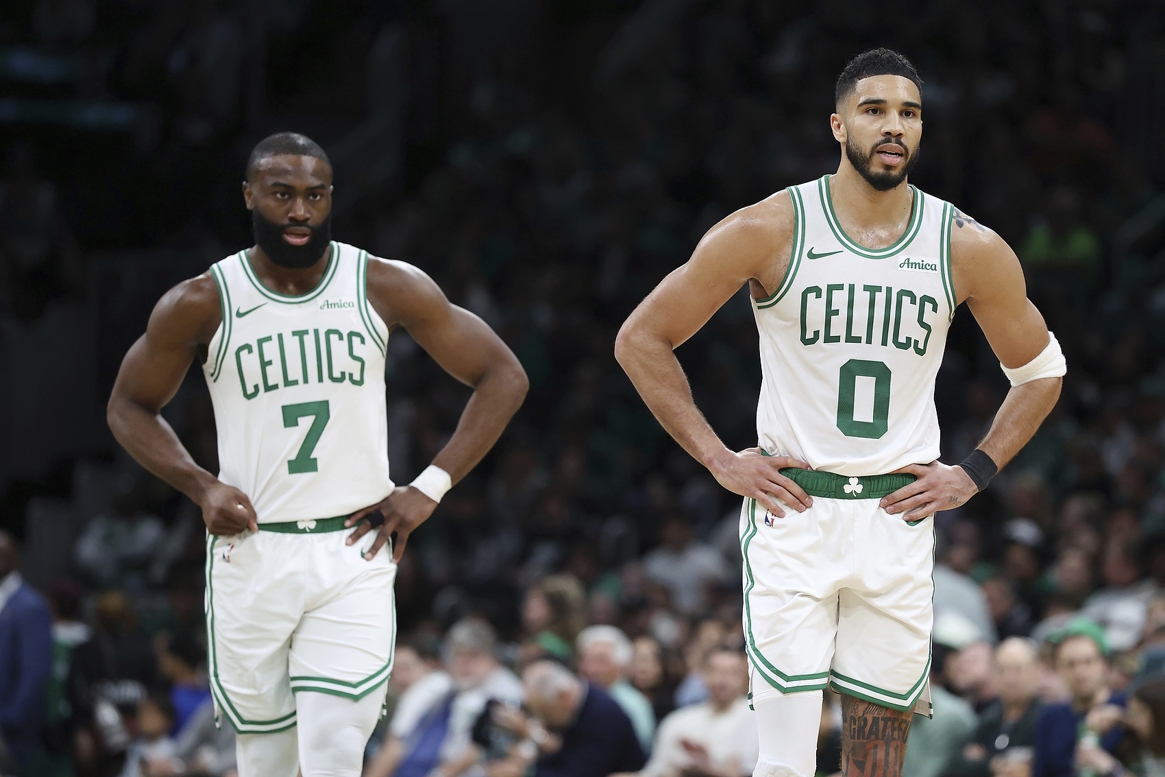 开云网页版-路威:拿塔图姆和布朗做比较这话题早老掉牙了 他们已证明了自己